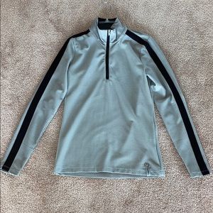 Grey zip up jacket